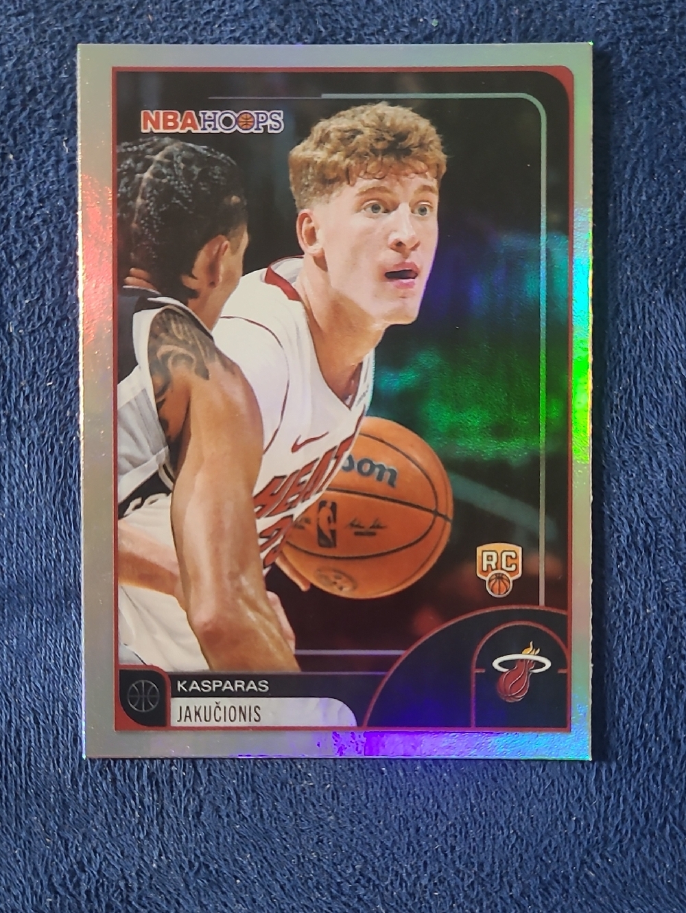 Topps NBA Hoops Kasparas Jakucionis Card - Rookie Card